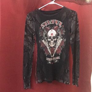 Sinful affliction long sleeve thermal
